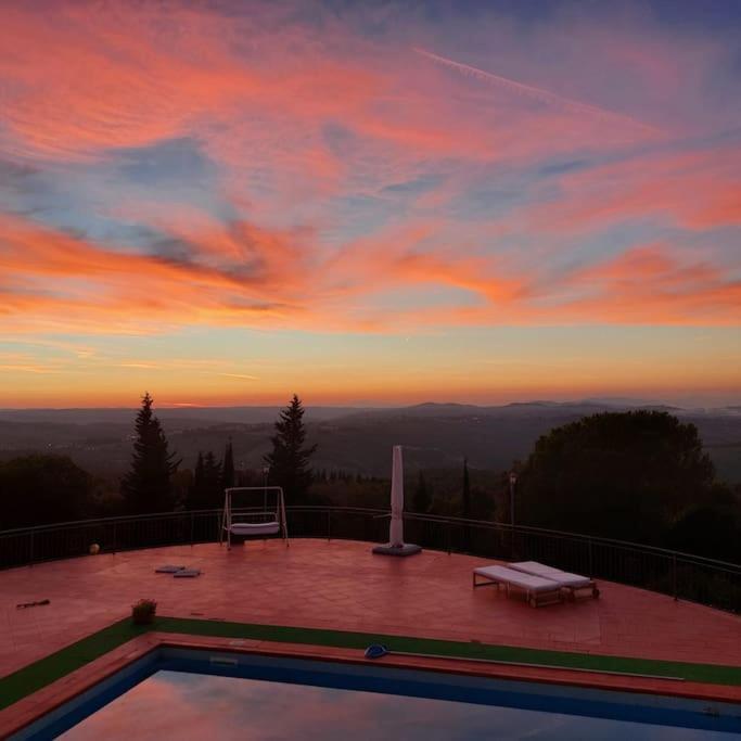 Villa Tutti I Colori Del Chianti Linari ภายนอก รูปภาพ