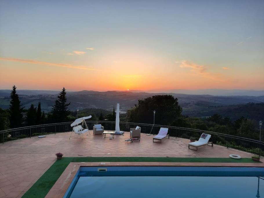 Villa Tutti I Colori Del Chianti Linari ภายนอก รูปภาพ