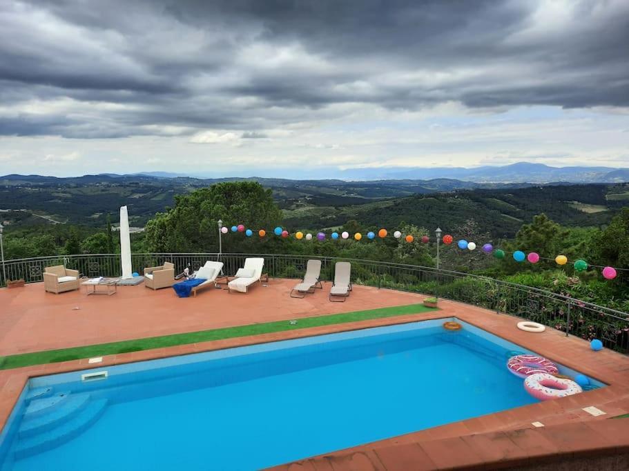 Villa Tutti I Colori Del Chianti Linari ภายนอก รูปภาพ