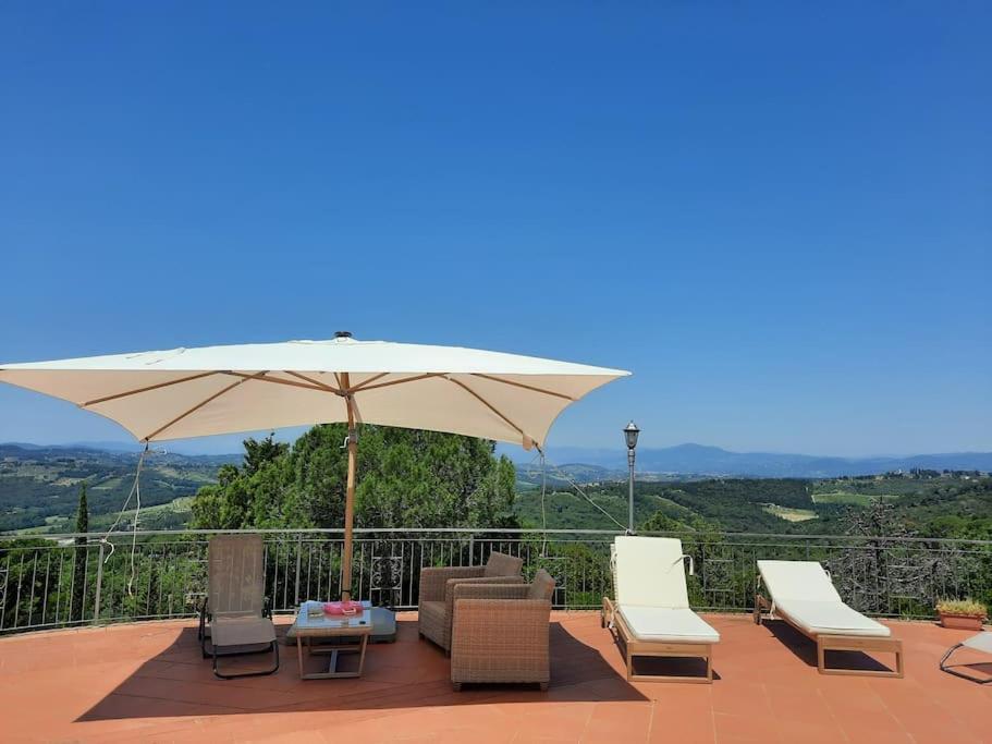 Villa Tutti I Colori Del Chianti Linari ภายนอก รูปภาพ