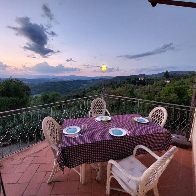 Villa Tutti I Colori Del Chianti Linari ภายนอก รูปภาพ